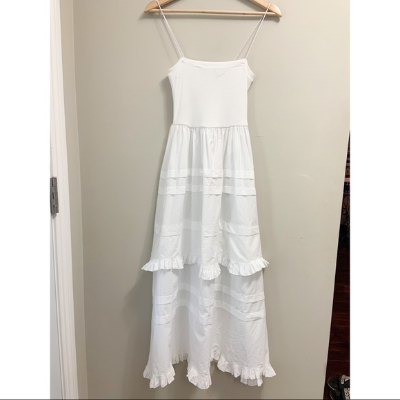 Zara Dresses & Skirts - NWT Zara White Tiered Dress Size Medium